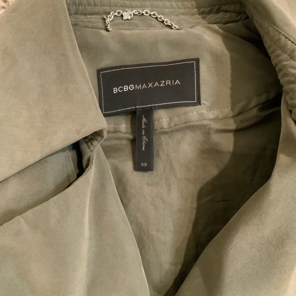 BCBG Sleeveless Trench Coat XS - Picture 3 of 5